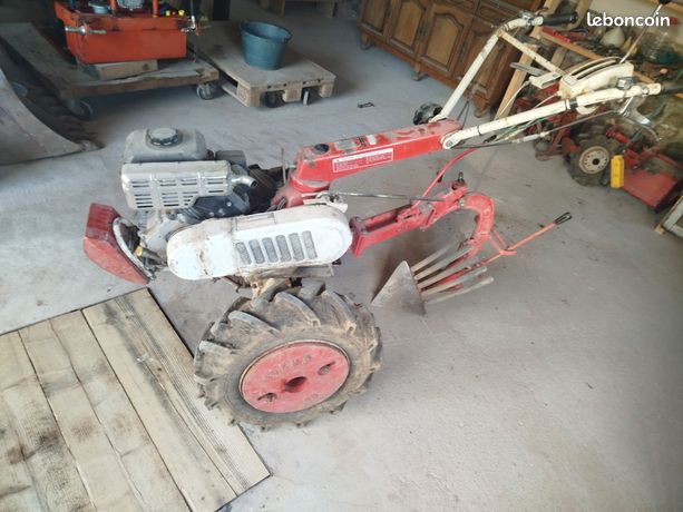 Iseki kc450f+ charrue+ rotovator+ petites roues