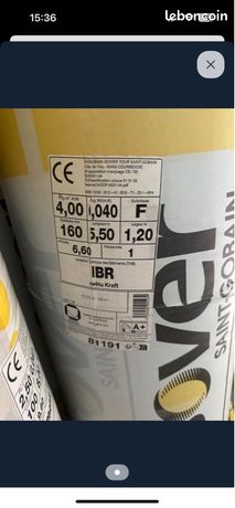 Isolant plafond 55x12