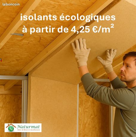 Isolants écologiques à petit prix