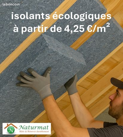Isolants écologiques à tarif réduit