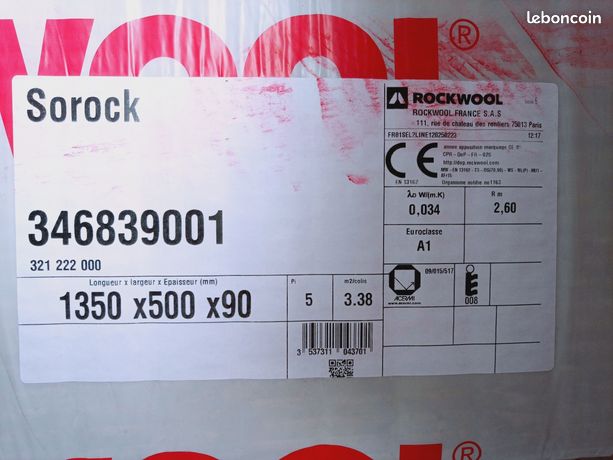 Isolation,laine de roche, laine de verre