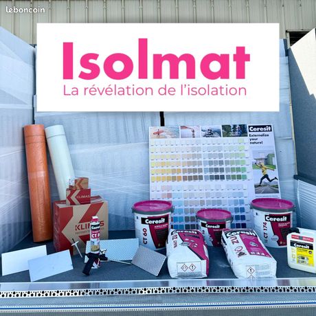 Isolation Extérieure , Polystyrène, colle, accessoire, , SUR STOCK