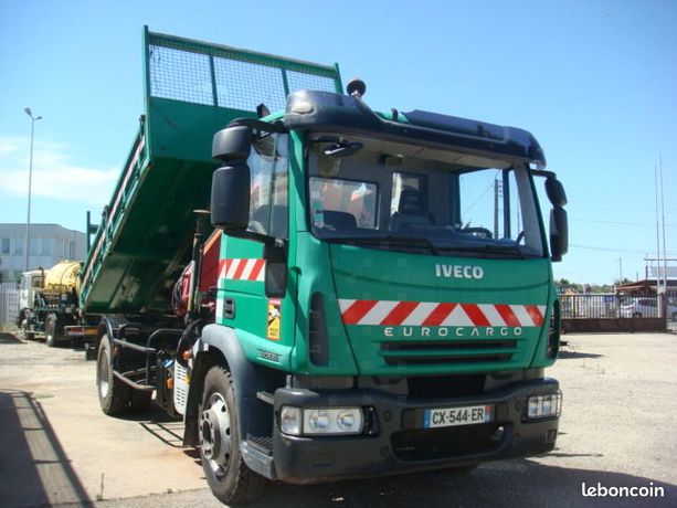 Iveco EUROCARGO 140E24 BENNE ET GRUE EURO 5 2007