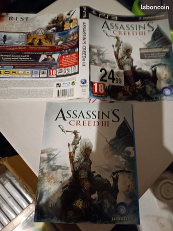 Jacket notice assassin's Creed III PS3