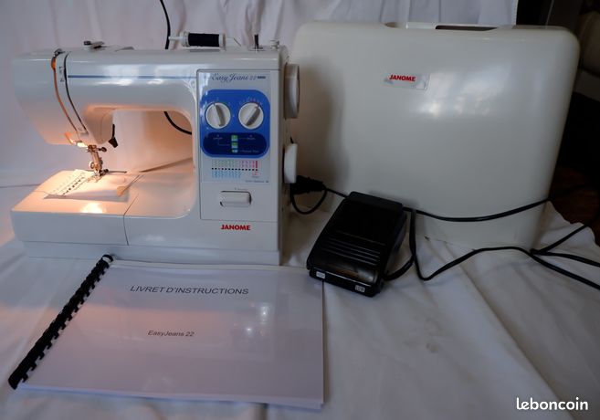 Janome easy jeans machine a coudre