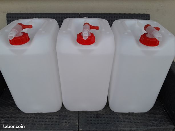 Jerrycans 25 litres neuf