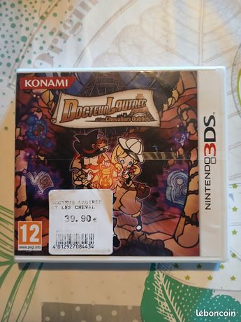 Jeu 3DS dr lautrec détective Avec ou sans étiquettes20 pièce