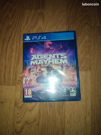 Jeu AGENTS OF MAYHEM POUR PS4