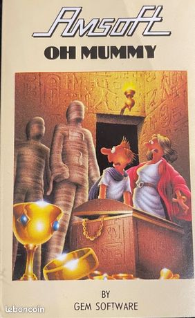 Jeu Amstrad CPC 464 Oh Mummy