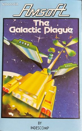 Jeu Amstrad CPC 464 The Galactic Plague