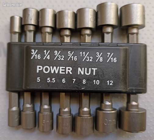 Jeu d'outils hexagonale extension de douille