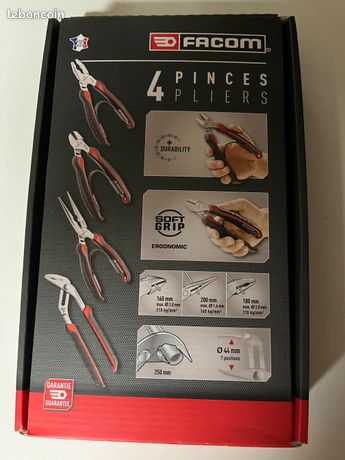 Jeu de 4 pinces facom