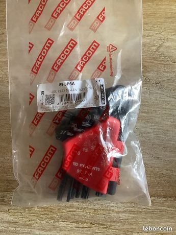 Jeu de 8 clés Torx mâles coudées Facom