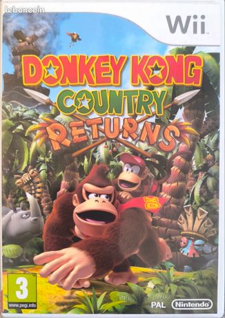 Jeu Donkey Kongs country returns nintendo wii
