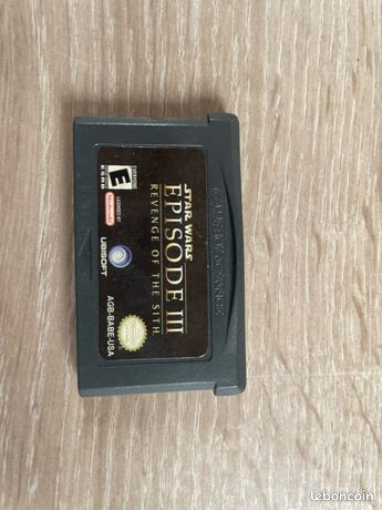 Jeu gameboy advance stars wars épisode 3