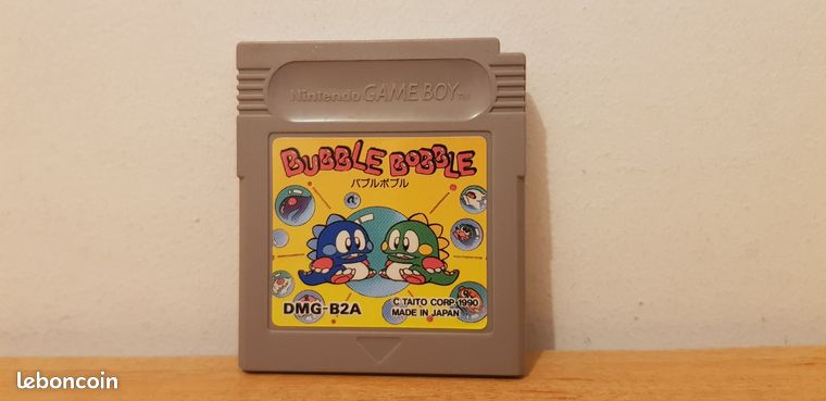 Jeu gameboy Bubble bobble