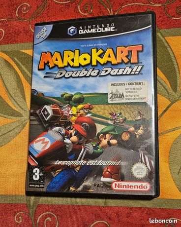 Jeu Gamecube Mario Kart Double Dash avec inclus The Legend Of Zelda édition