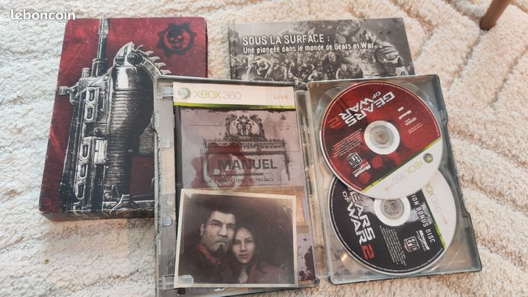 Jeu Gears of War 2 GOW Xbox 360 limited