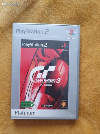 Jeu gran turismo 3 édition platinum