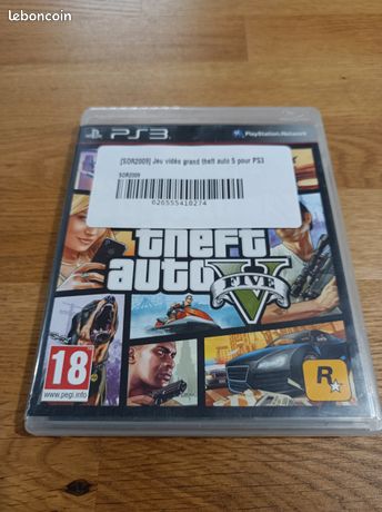 Jeu grand theft auto 5 pour ps3