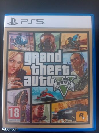 Jeu Gta 5 "Grand theft auto V Ps5