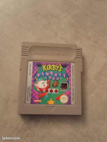 Jeu Kirby pinball pour Gameboy