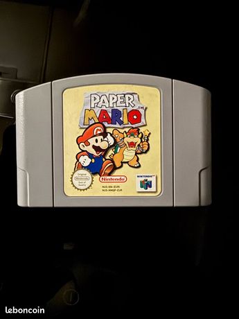 Jeu Mario paper