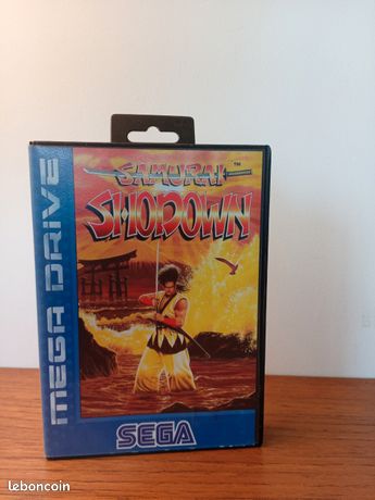 Jeu megadrive samuraï shodown