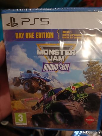 Jeu Monster Jam MonsterJam showdown AB PS5 Playstation 5 AB