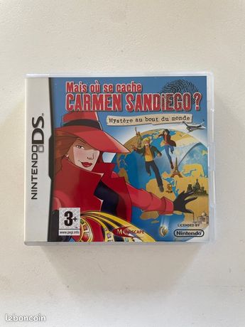 Jeu Nintendo DS Mais où se cache Carmen Sandiego