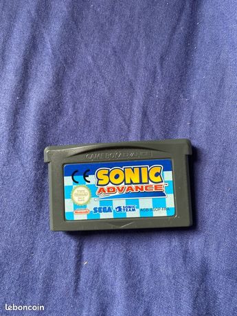 Jeu Nintendo game boy advance Sonic advance