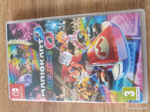 Jeu Nintendo switch mariokart de luxe 8
