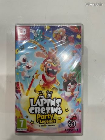 Jeu Nintendo switch The lapins crétins partie of Legends