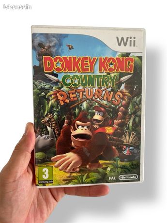 Jeu Nintendo Wii Donkey Kong Country Returns Complet PAL