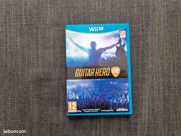 Jeu nintendo wii U guitar hero live
