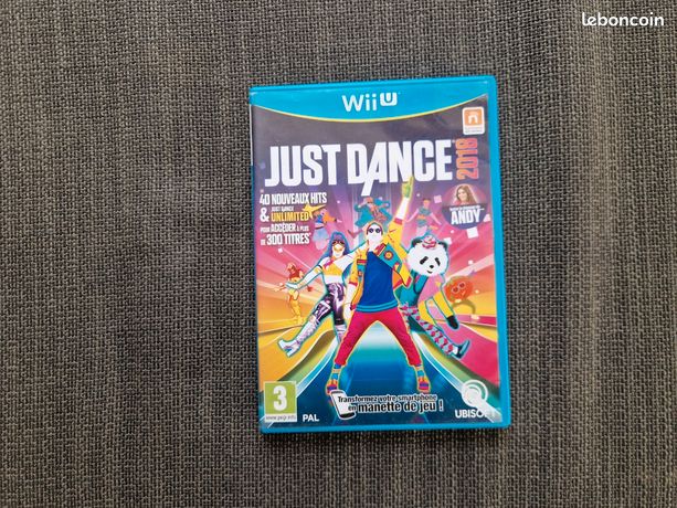 Jeu nintendo wii U just dance 2018