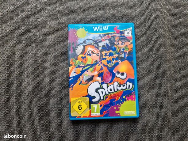 Jeu nintendo wii U splatoon