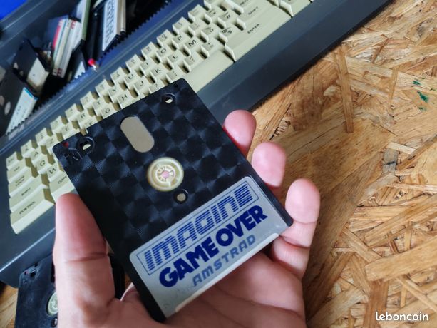 Jeu original disquette amstrad cpc Game Over 1 et 2 Imagine