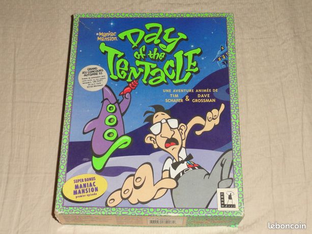 Jeu PC Day of the Tentacle IBM