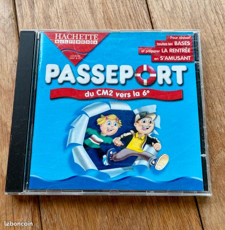 Jeu PC passeport CM2 vers 6e