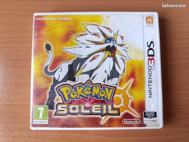 Jeu Pokémon soleil pour Nintendo 3DS