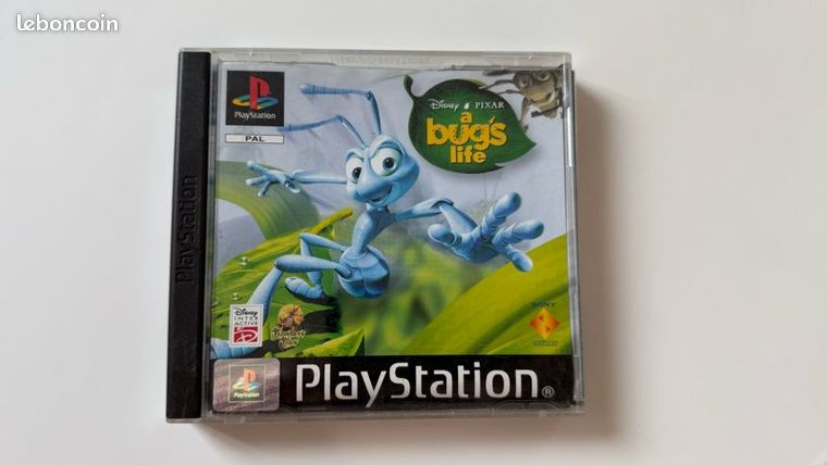 Jeu PS1 A Bug's Life