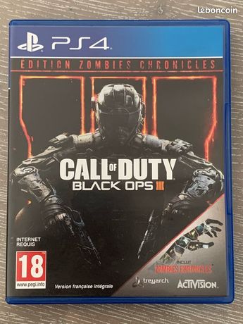 Jeu PS4 Call of Duty black opsill PlayStation 4