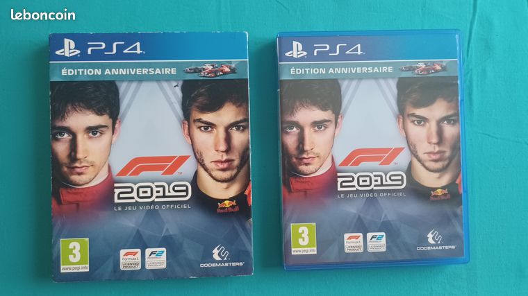 Jeu PS4 F1 2019 - Édition Anniversaire Le Jeu Vidéo Officiel - Avec Fourreau Carton