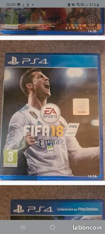 Jeu ps4 fifa 18