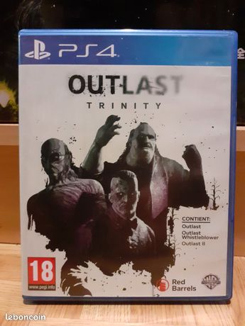 Jeu ps4 Outlast Trinity