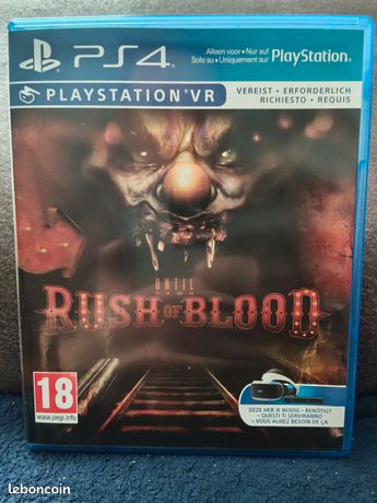 Jeu ps4 rush of blood