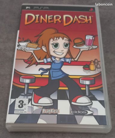Jeu psp sony diner dash