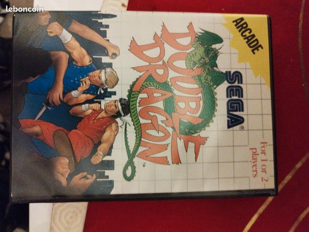 Jeu sega master système double dragon