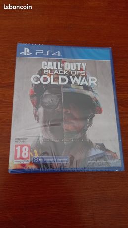 Jeu sous blister PS4 Call of duty black ops cold war